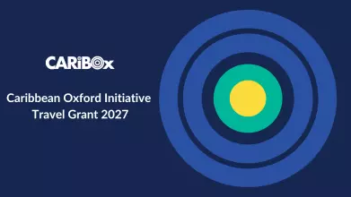 CaribOx Travel Grant 2027 with logo